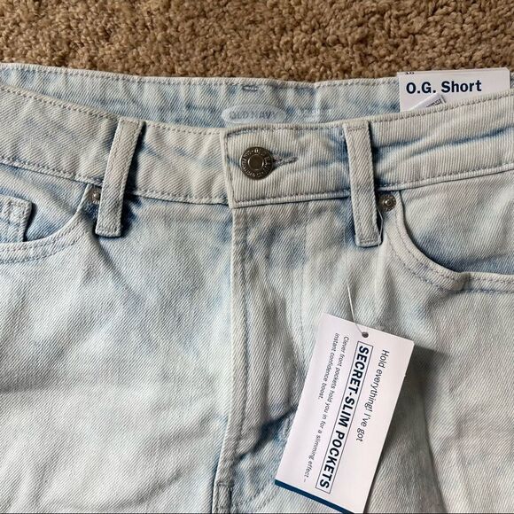 NEW Old Navy OG Short High Rise Paisley Print Shorts Size 10 - Picture 8 of 9